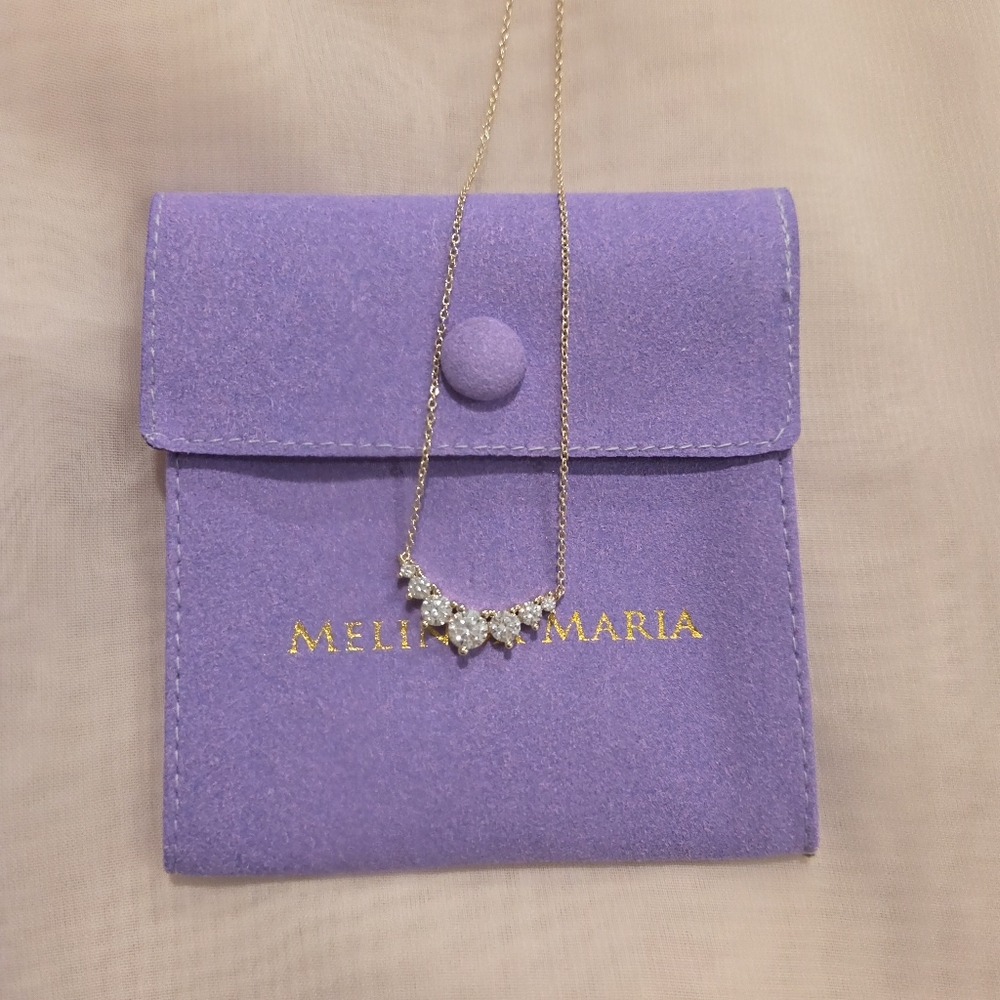 Melinda Maria "Not Your Basic" Multi-Stone Pendant Necklace